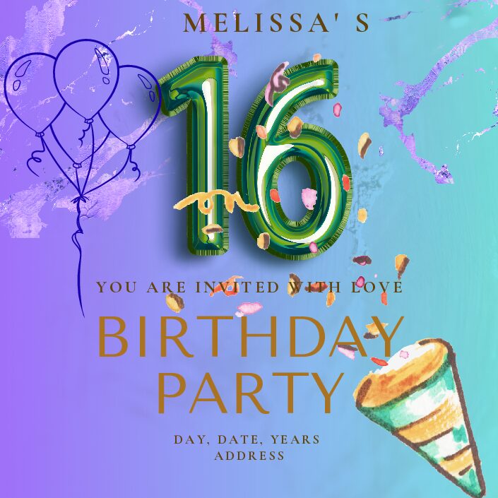 Birthday card Template